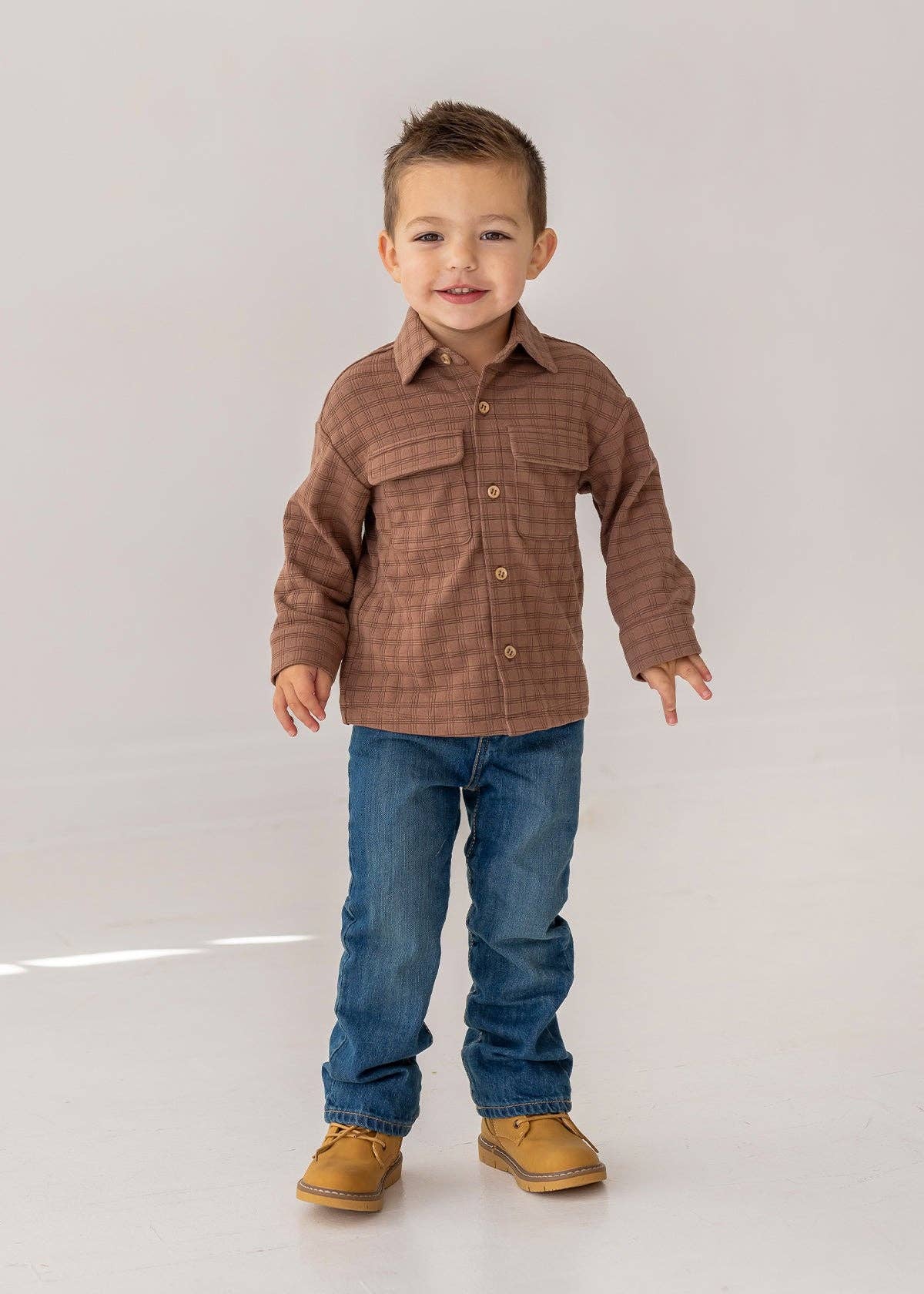 Theo Jacket: Brown / 2T