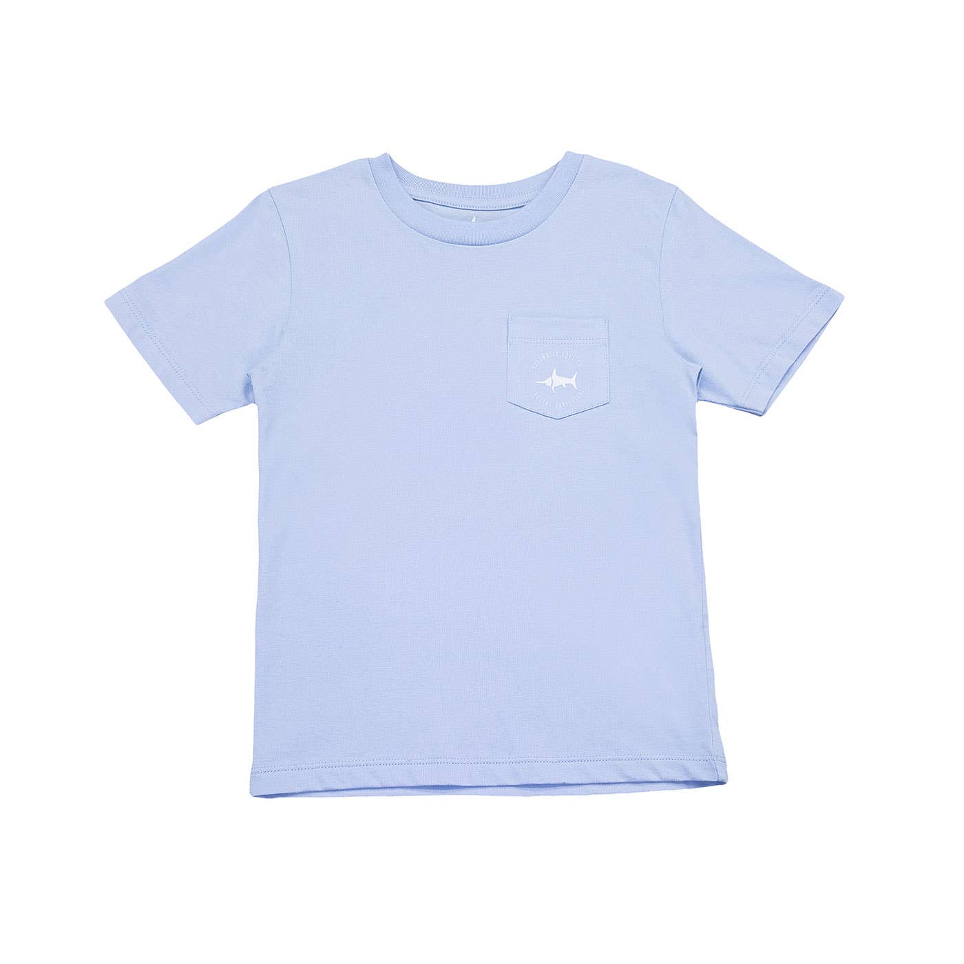 Boys Golf Cart Graphic Tee- Blue