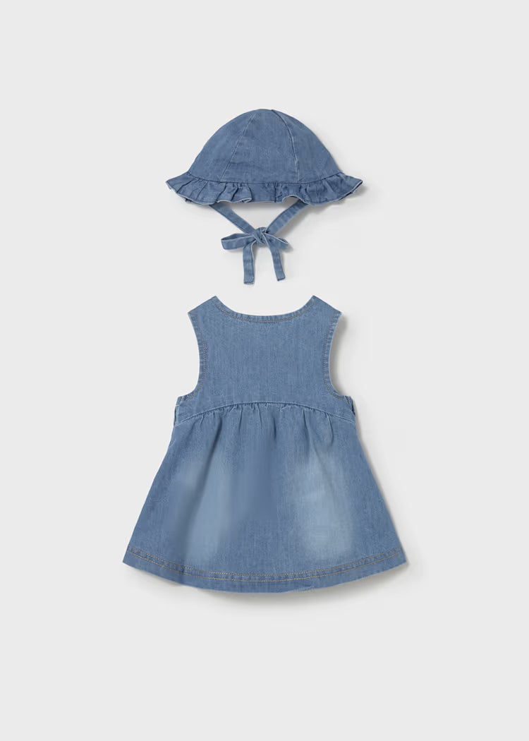 Denim Strawberry Dress