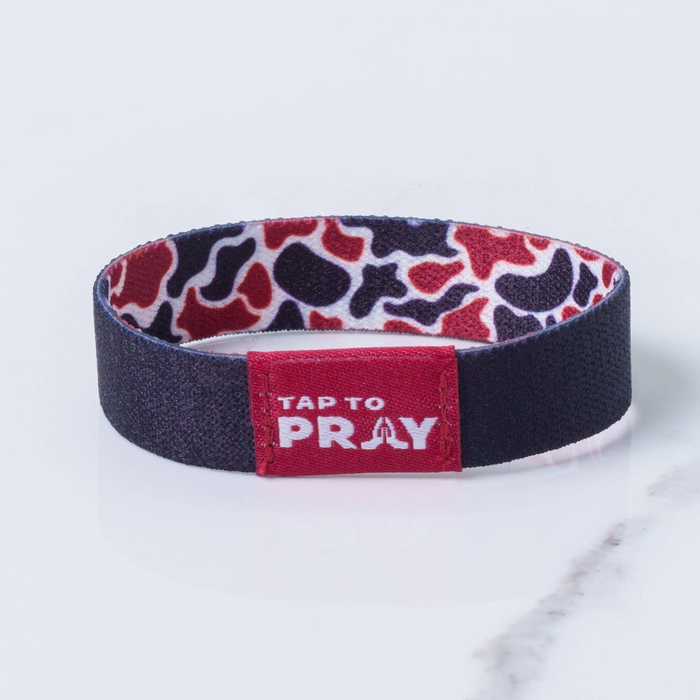 Tap to Pray - Team Camo (Maroon & Black)
