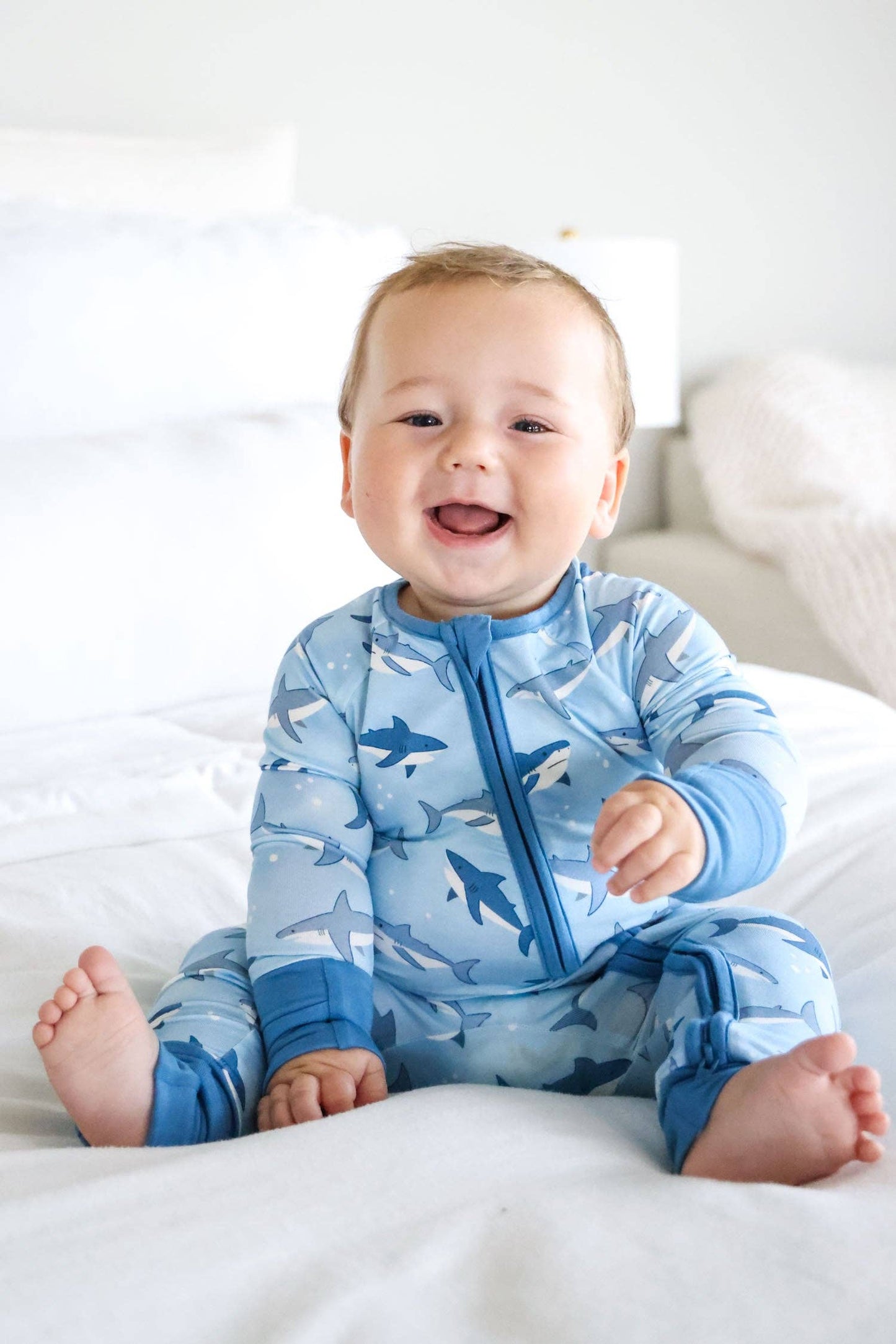 Convertible Zip Romper | Fin Friends