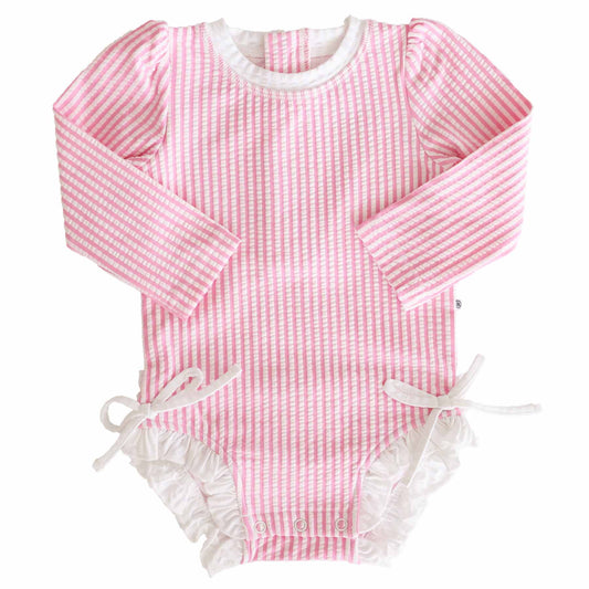 Ruffle Bottom Seersucker