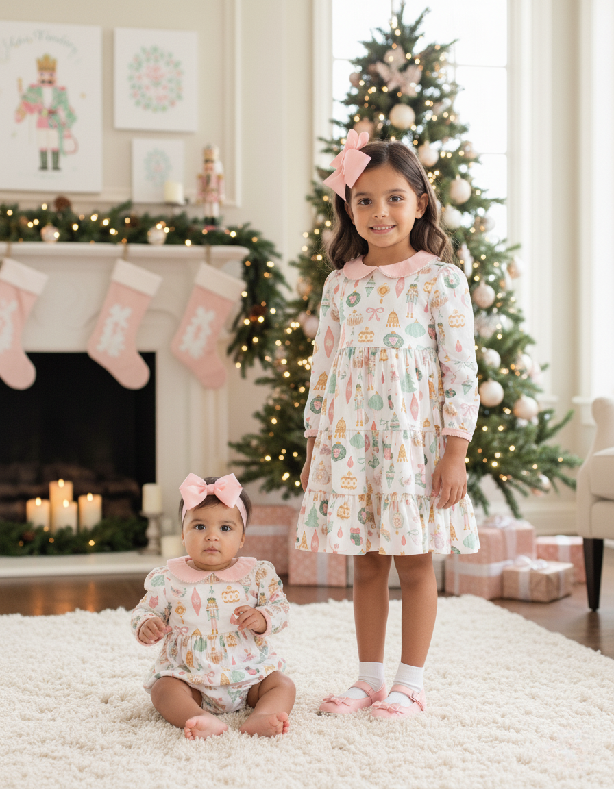 Christmas Ornaments Print Bubble: 3 Months