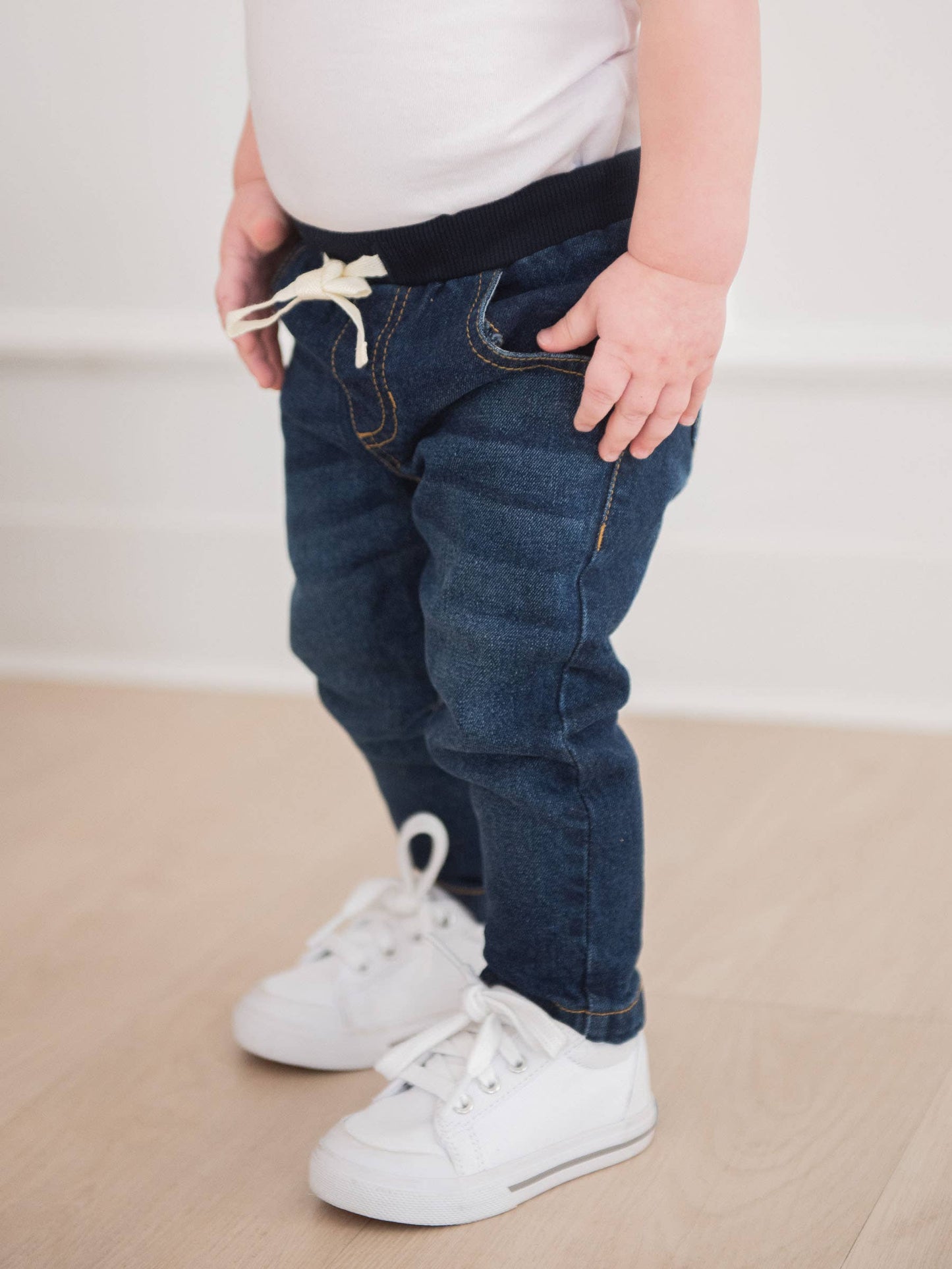 Boys Denim Pull-on Jeans