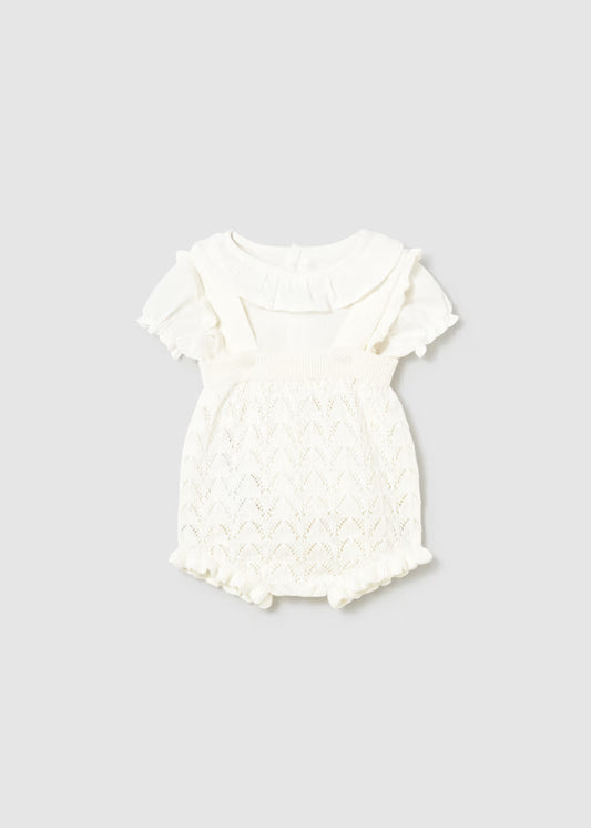 Beige Knit Bubble