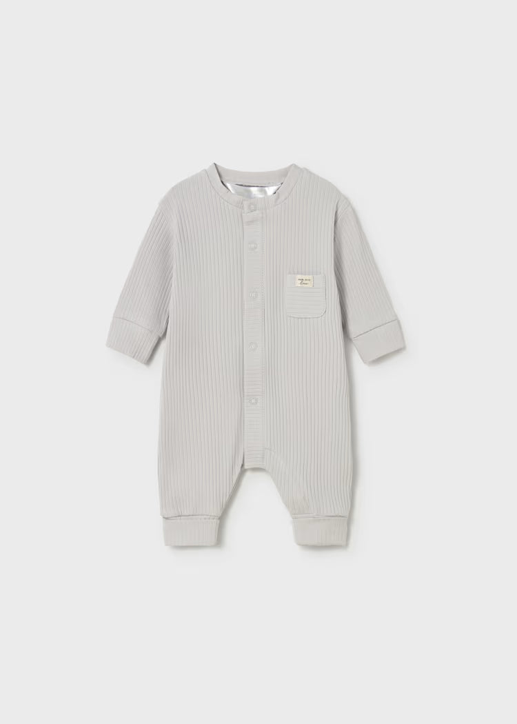 Welcome Onesie Gray