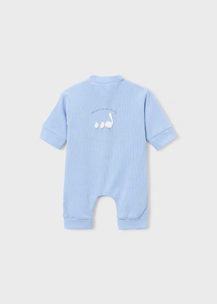 Welcome Onesie Blue