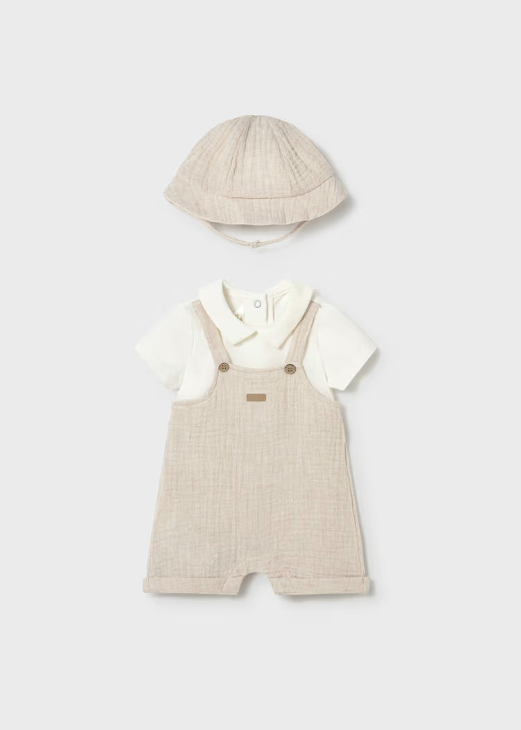 Tan Overall Set