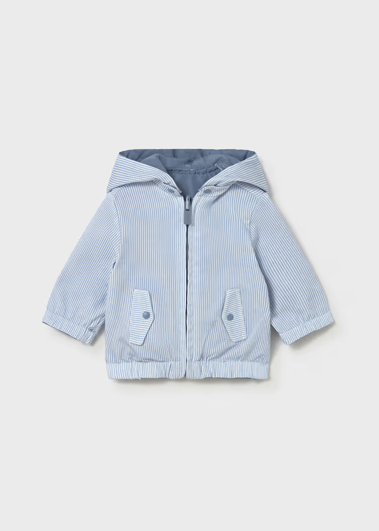 Blue Reversible Windbreaker