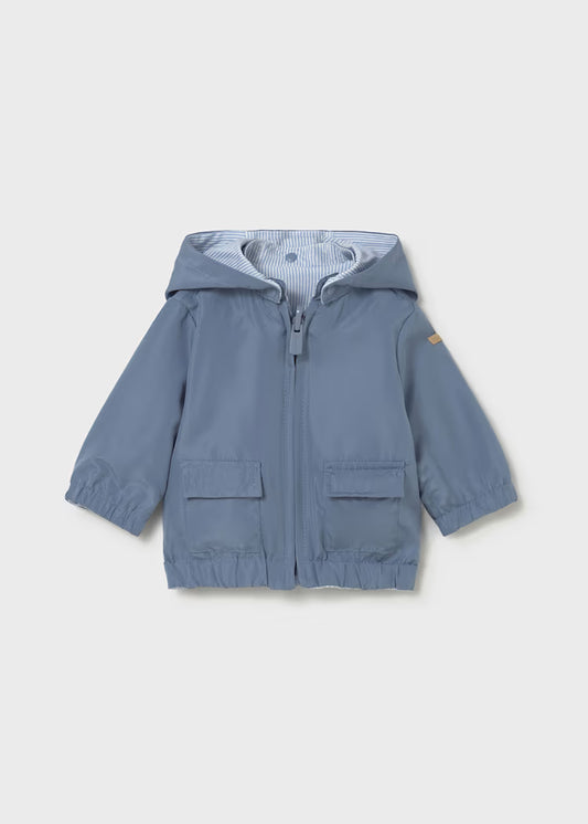 Blue Reversible Windbreaker