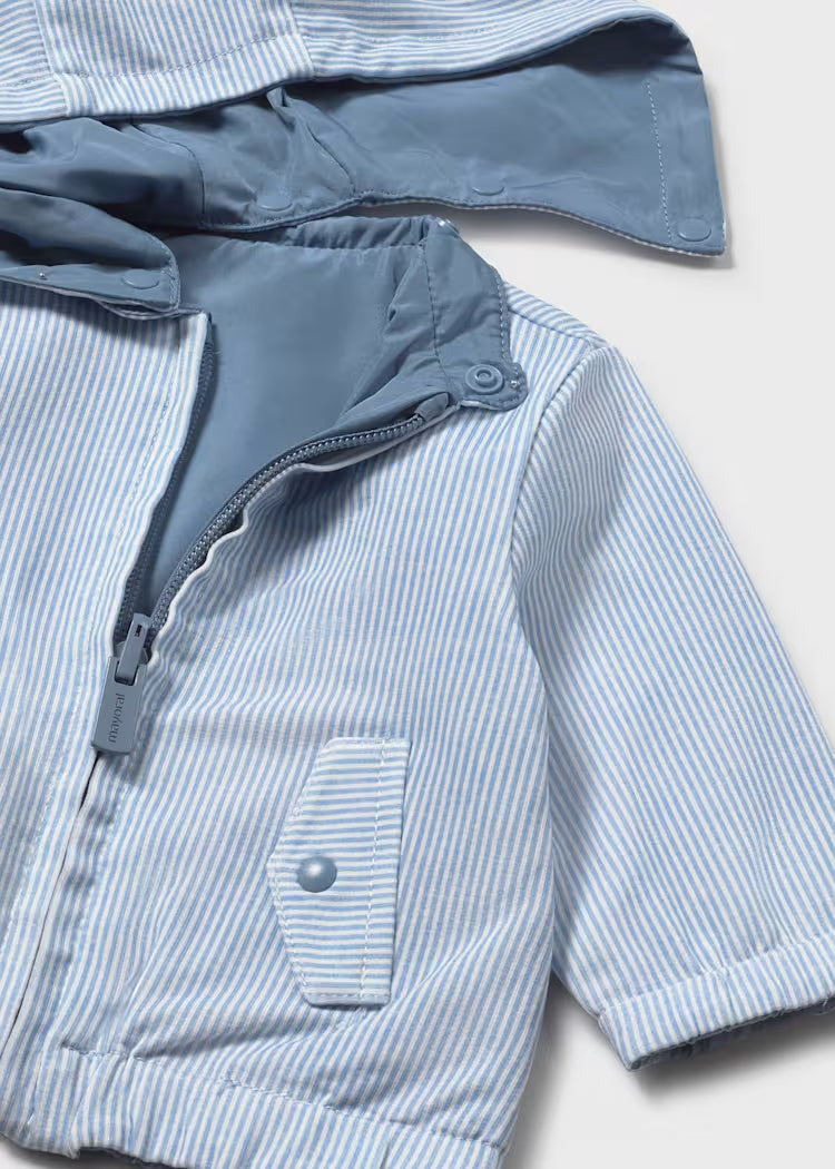Blue Reversible Windbreaker
