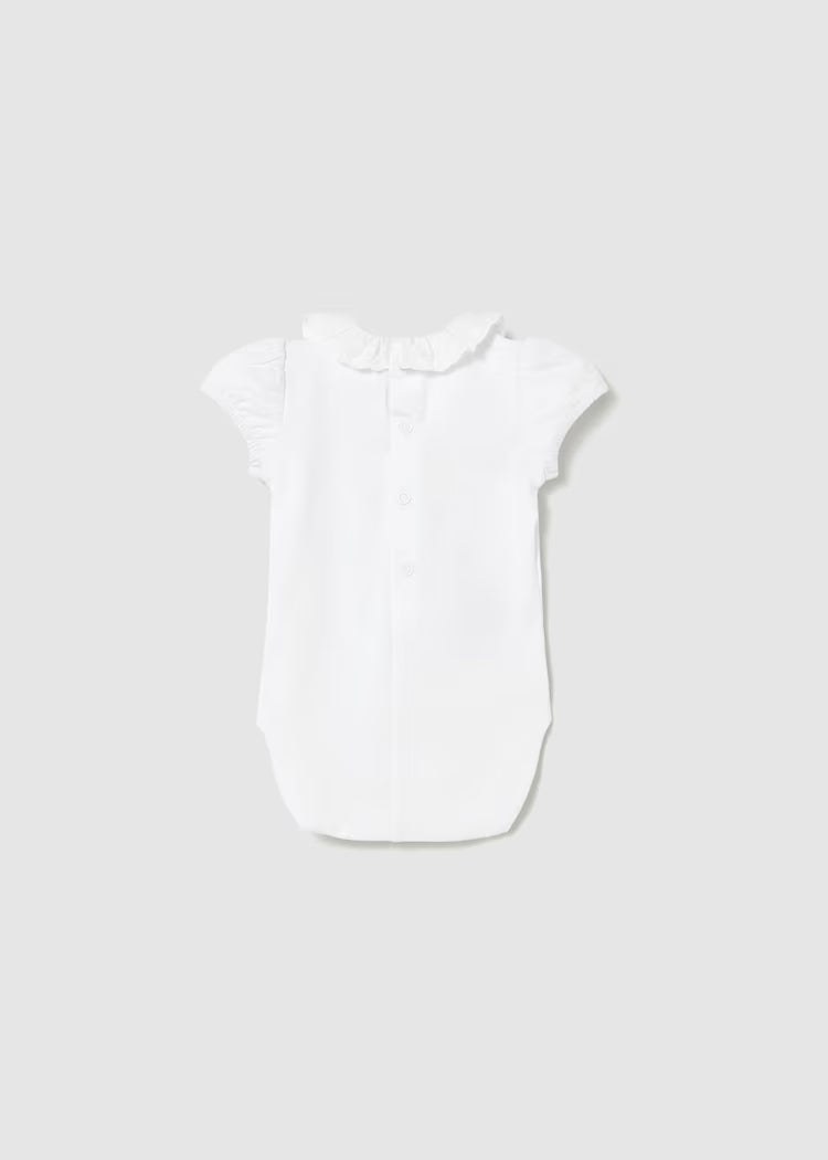 White Dress Bodysuit