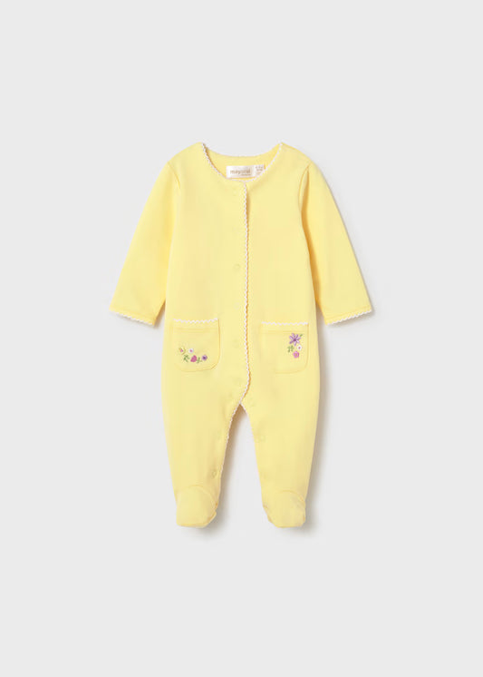 Sunny Floral Footie