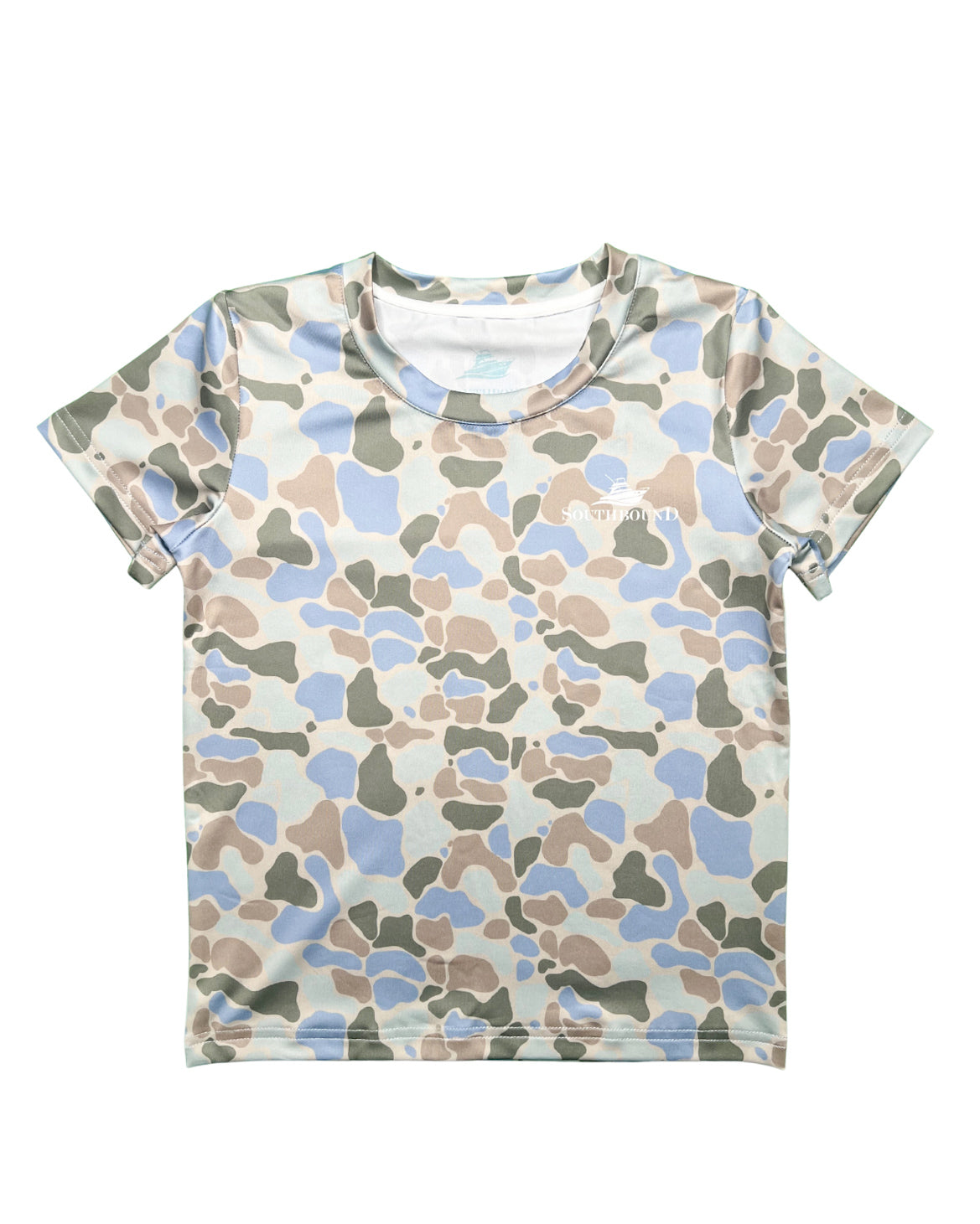 SouthBound Tee Green/Blue Camo