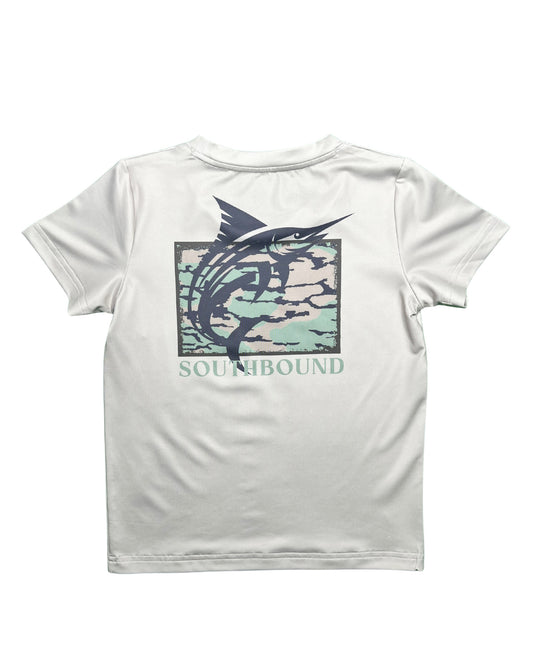 SouthBound Tee Camo Fish
