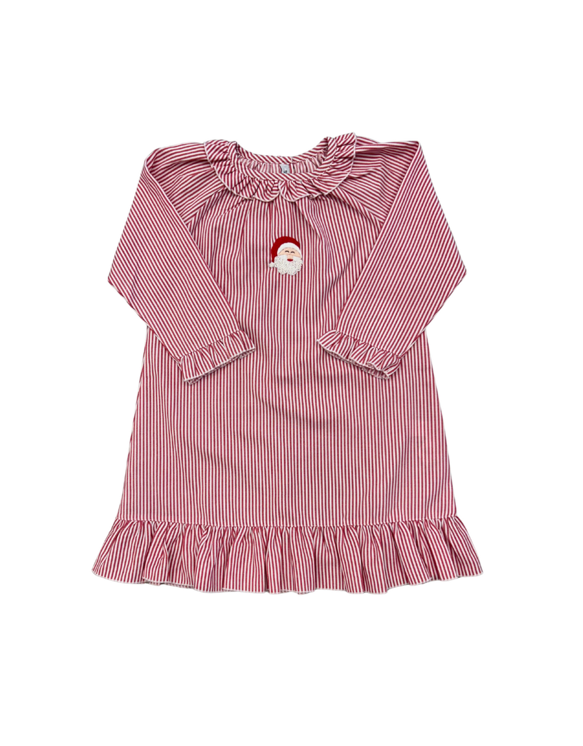 Red Stripe Santa NightGown
