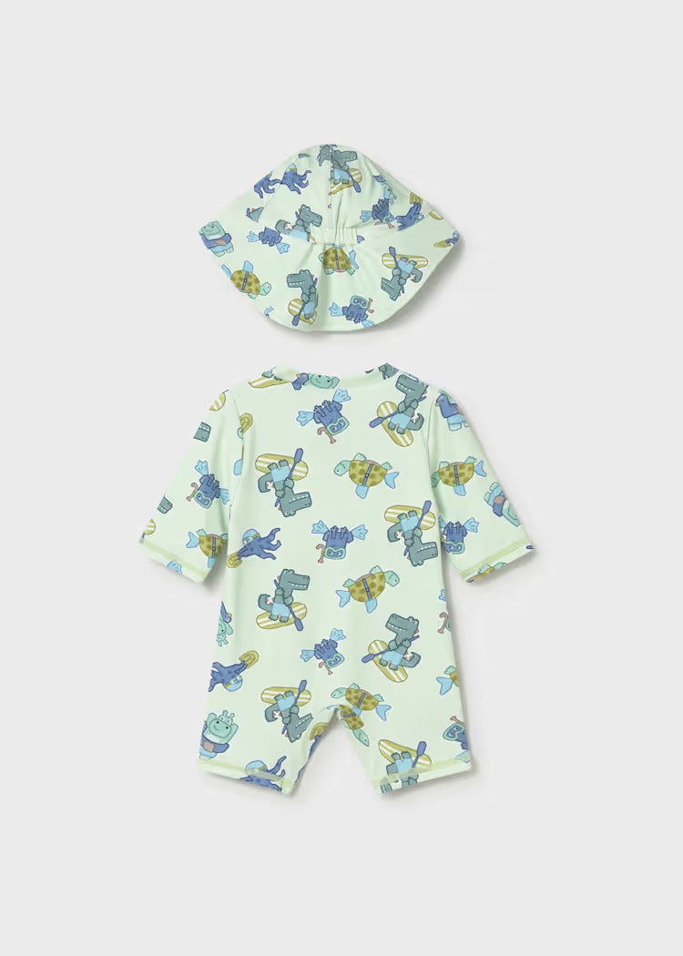 Lime Bathing Bodysuit