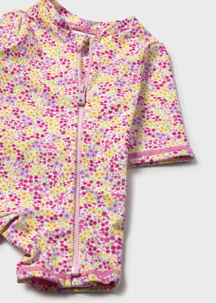 Petals Swim Bodysuit w/ Hat