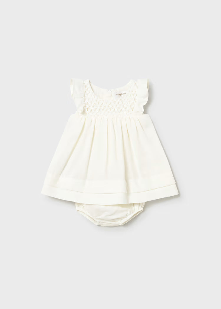 Ivory Linen Dress
