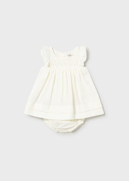 Ivory Linen Dress