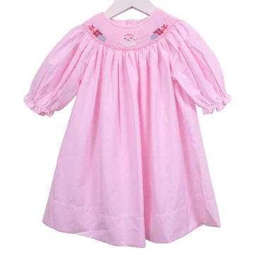 Santa & Presents Pink Dress