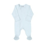 Zipper Footie (Sky Blue)